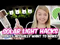 You Wont Believe How I Used DOLLAR TREE Solar Lights for High End DIYS Patio Outdoor DIYS 2024
