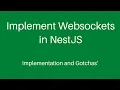Implement Websockets in NestJS