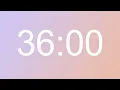 36 Minute Timer With Alarm - Alarmli 36 Dakika Zamanlayici