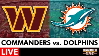 Commanders vs Dolphins Live Streaming Scoreboard Free Play-By-Play NFL Preseason Week 1