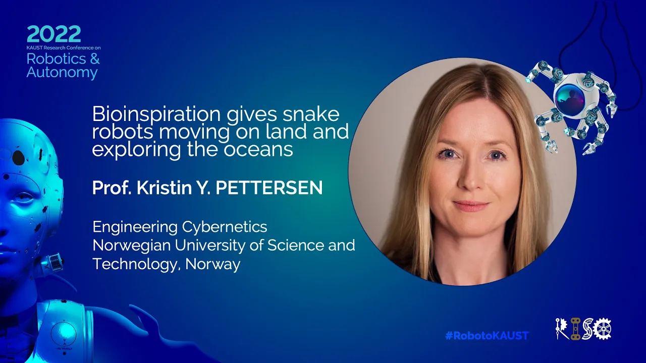 Prof. Pettersen: Bioinspiration gives snake robots moving on land and exploring the oceans.