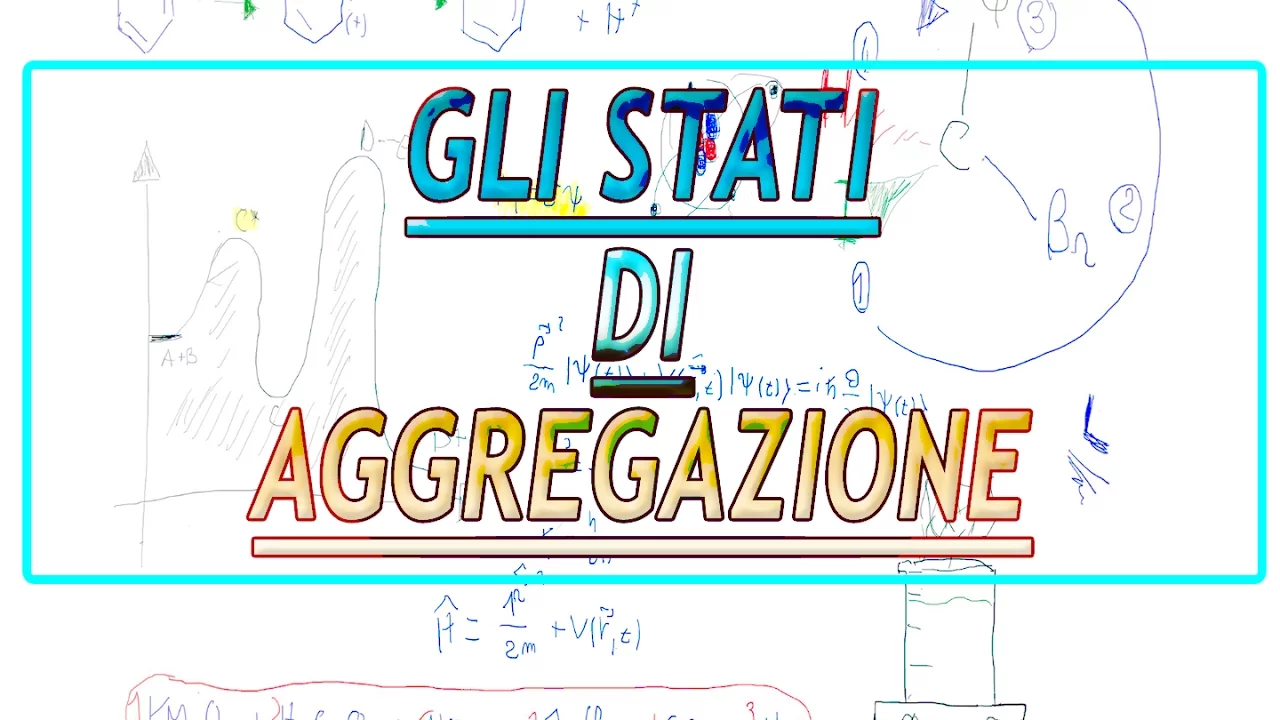 Gli stati d'aggregazione della materia