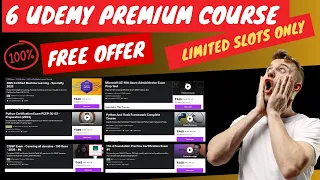 6 Udemy Premium Course Access for FREE - AWS Azure CISSP ITIL Python latest udemy free course
