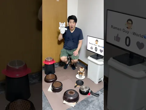 Ping Pong Trick Shot with high-quality sound🐺🎉
