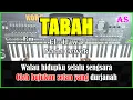 Lagu TABAH - El hawa - Karaoke Qasidah (Cover) Korg Pa3x Nada Cewek