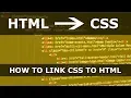 How to Link CSS to HTML
