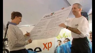 Office XP Ship Party Video March 2 2001 