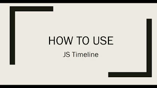 Using JS Timeline - For students