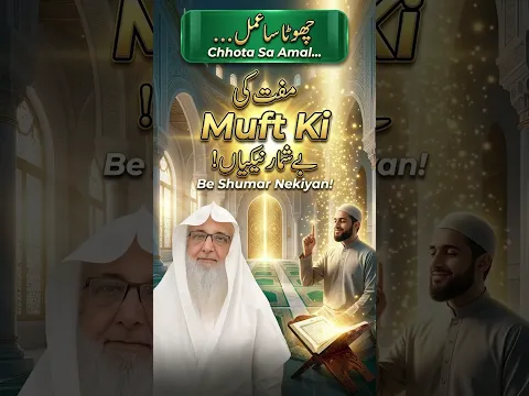 💫 چھوٹا سا عمل، مفت کی بے شمار نیکیاں! | Easy Good Deeds in Islam | Sheikh Javed Iqbal #shorts