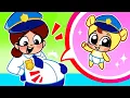 Police Officer Takes Care of a Pregnant Mom 🤰🏼 Funny Cartoons For Kids 😍 Nursery Rhymes