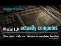 What an LLM Actually Computes Five Scripts From Scratch Tokenizer RoPE Attention Residuals Sp