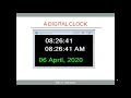 How to make your own Digital Clock in visual Basic V B