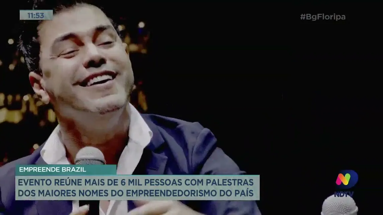 Evento reúne mais de 6 mil pessoas com palestras dos maiores nomes do empreendedorismo do país