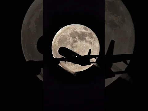 I captured Sturgeon Moon through my telescope π. #space #astronomy #moon #fullmoon #planespotting