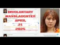Ada County Idaho Arrests April 21 2025 Involuntary Manslaughter