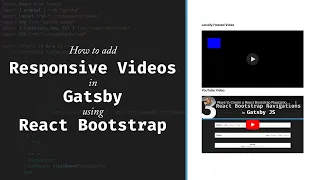 How To Add Responsive s in Gatsby With React Bootstrap Gatsby JS Tutorial