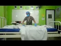 removing soiled linen