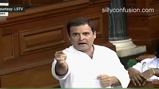 Rahul Gandhi Hug Funny Meme - Speech
