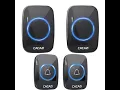 Cara Setting Nada Bel Pintu Wireless Doorbell Waterproof 2 Transmitter 2 Receiver - A10BB