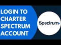 How To Login To Charter Spectrum Account Full Tutorial