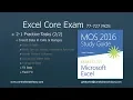 Obj 2-1 Insert Data in Cells 77-727 Excel 2016 Core