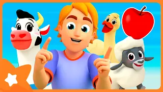 Learning New Things 🪥🩷 Apples & Bananas | Nursery Rhymes and Kids Songs