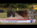 Mass DOT s shutdown RT 140 ramp to I-195 following rollover crash