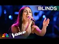 Eighteen-Year-Old AGT Star RETURNS for a Three-Chair Turn The Voice Blind Auditions NBC