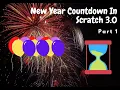 New Year countdown in Scratch Part 1