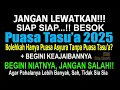 Download Lagu SIAP SIAP BESOK PUASA TASU’A 2025, PUASA 9 MUHARRAM, BEGINI KEAJAIBANNYA BEGINI NIATNYA JANGAN SALAH