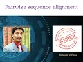 Pairwise Sequence Alignment