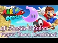 All Seaside Kingdom Power Moon Locations Super Mario Odyssey Tutorial
