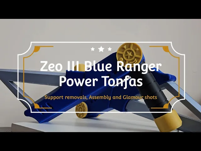 Zeo III Blue Ranger Power Tonfa video thumbnail