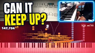 Stress testing my game to keep up with a chaotic pianist