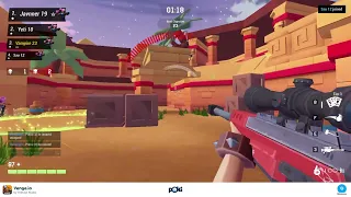 I Played Venge io On Poki