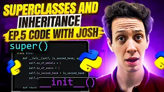 Python SUPERCLASS and INHERITANCE Learn OOP Inheritance Code with Josh