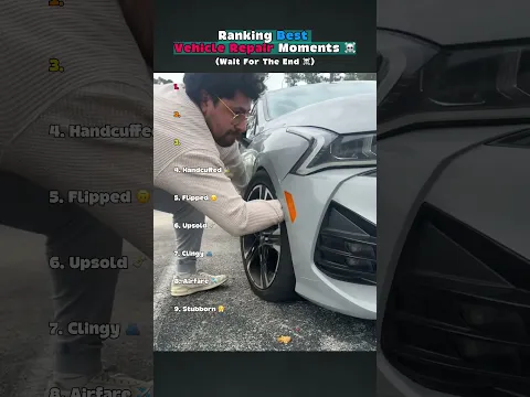 Ranking the most disastrous car repair attempts 🚨 #carfail #shorts