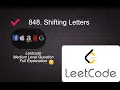 848 Shifting Letters Medium Level Interview Question Full Explanation in Python