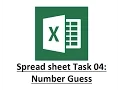 Excel Task 04 Number Guess
