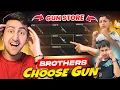 My Little Brother's Choose My Guns🤣For 1 Vs 2 For 10,000 Diamond💎[A_s Gaming] - Free Fire Max