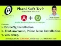 Angular 6 7 - part-11 Primeng installation