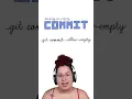 Git Study Short Empty commits can be useful - git commit allow empty by jesstemporal