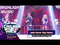 Download Lagu Never Say Never - URBOYTJ feat.หวาย ปัญญริสา | I Can See Your Voice Festival