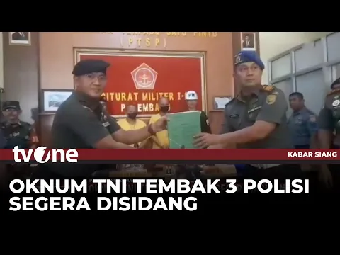 Berkas Perkara Dua Tersangka Kasus Sabung Ayam Tewaskan 3 Polisi Diserahkan ke Oditur Militer I-05