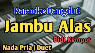 jambu alas karaoke nada pria cowok duet didi kempot audio hq live keyboard