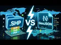 Shapefile vs GeoJSON Explained Best Format for QGIS ArcGIS Web Mapping