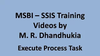 MSBI - SSIS