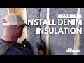 How to Install Recycled Denim Insulation Easy Safe and Soundproof