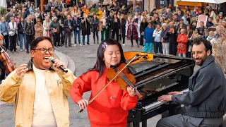 Viva la Vida EPIC Flashmob: 50 Child Singers and whole Orchestra join me!
