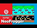 NeoFrogger A frogger game clone written in NeoBASIC Neo6502 Retrocomputer Gameplay